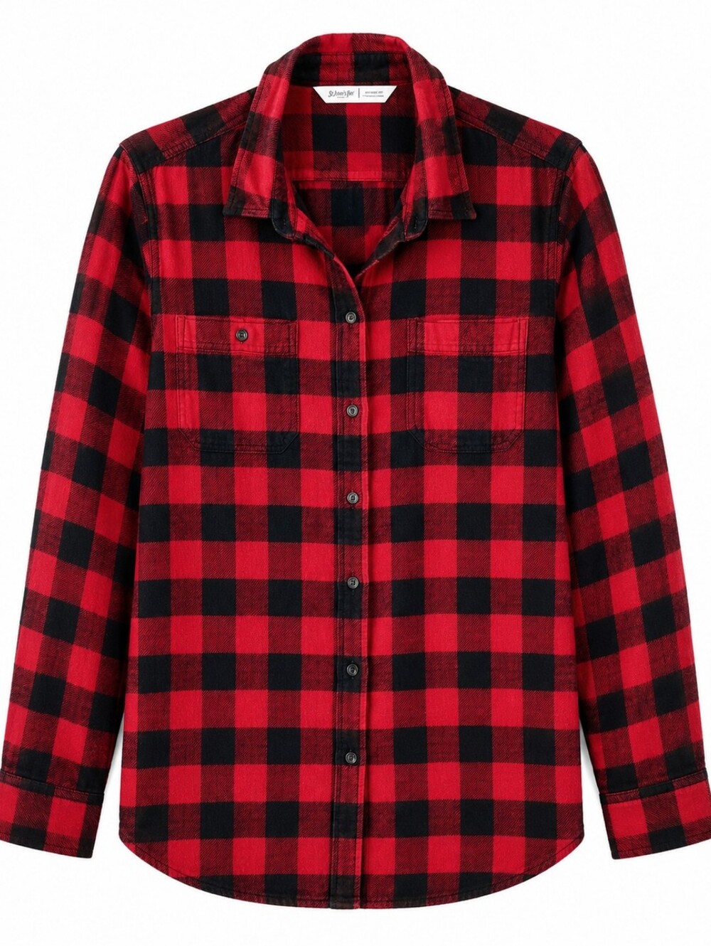 Woolrich Pemberton Red and Black Buffalo Plaid Shirt Jacket L